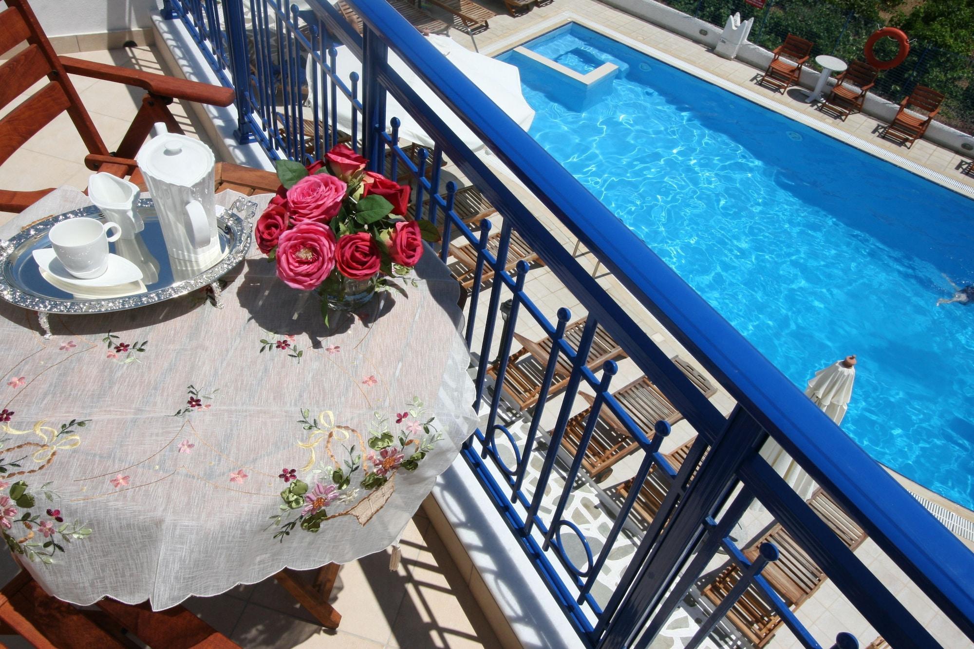 Katerina Hotel Agios Prokopios  Bagian luar foto