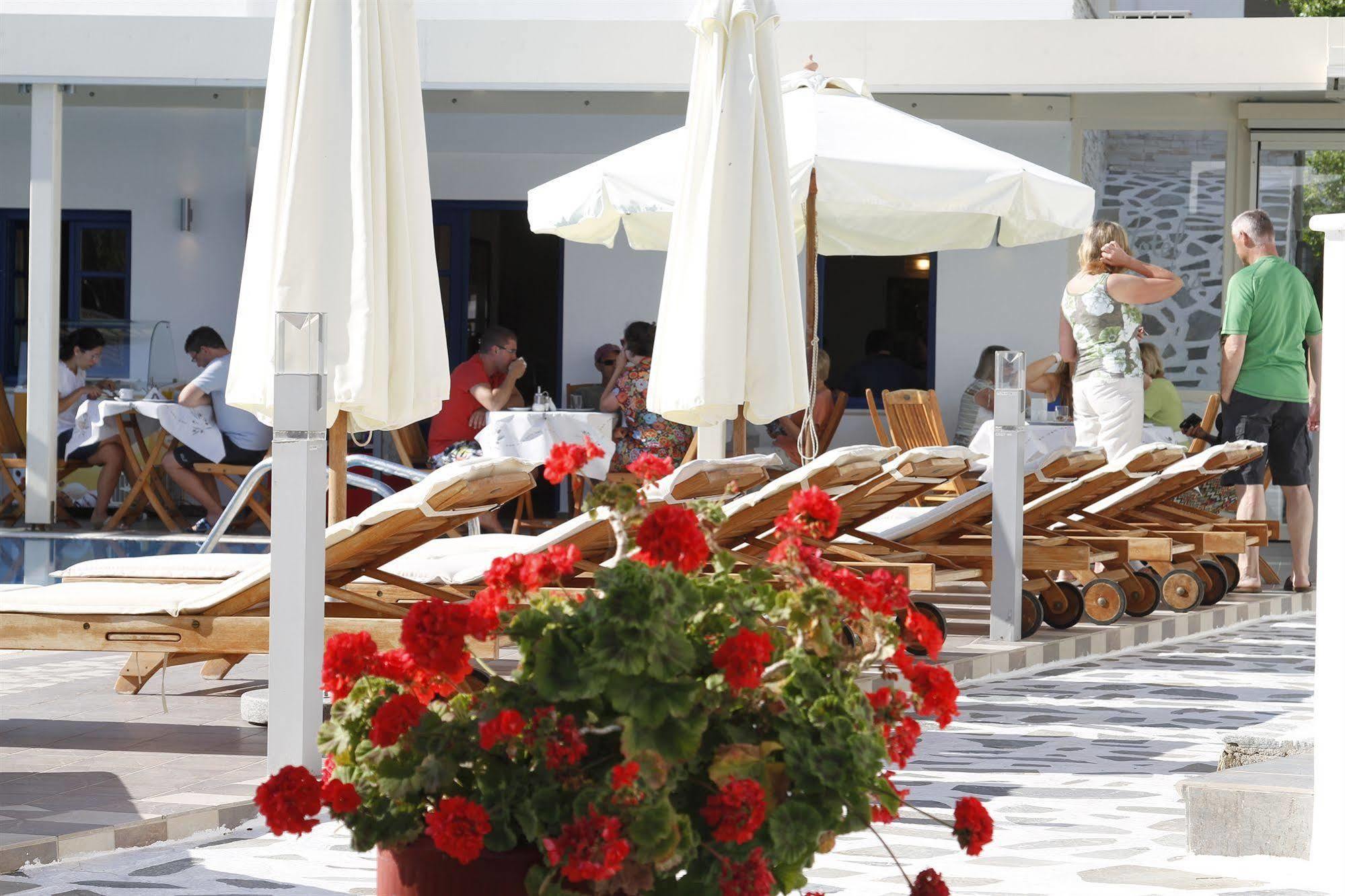 Katerina Hotel Agios Prokopios  Bagian luar foto