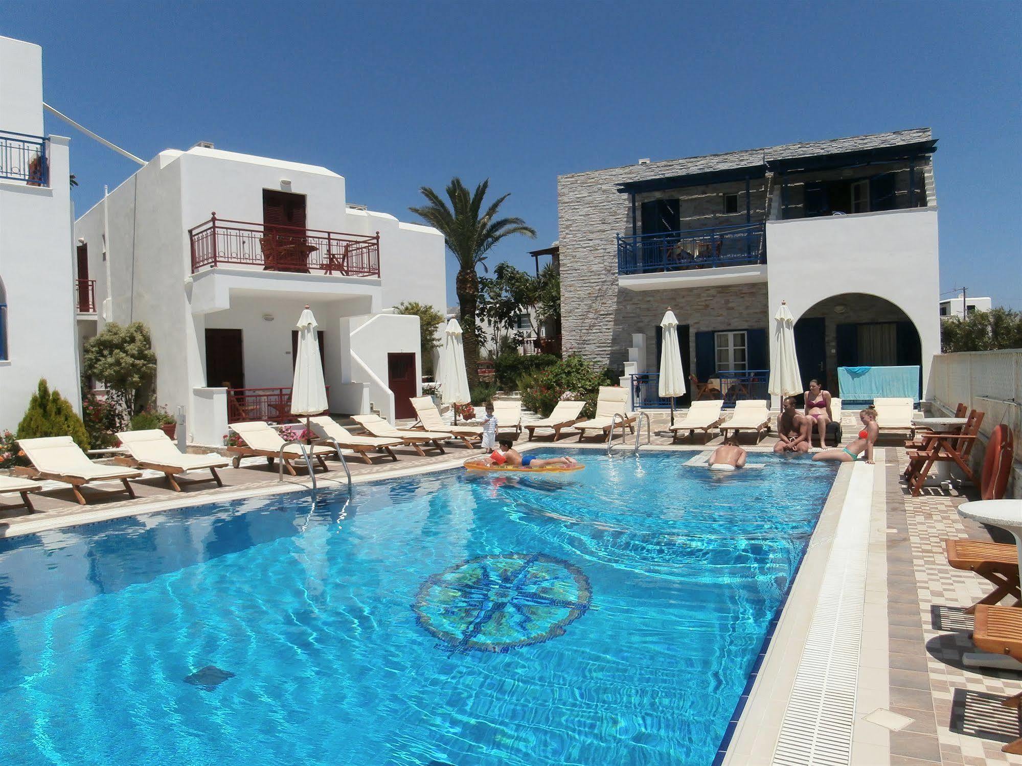 Katerina Hotel Agios Prokopios  Bagian luar foto
