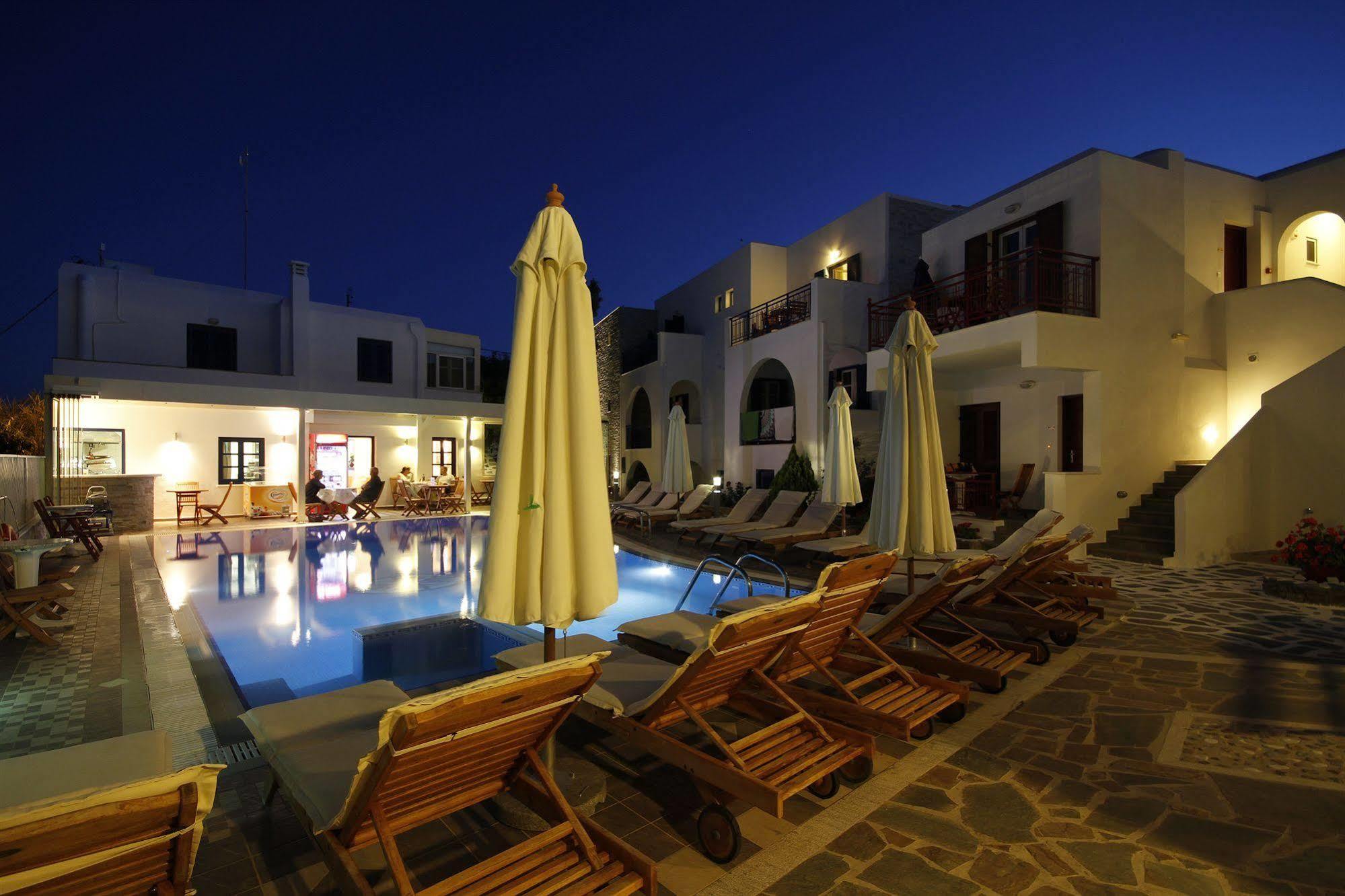 Katerina Hotel Agios Prokopios  Bagian luar foto