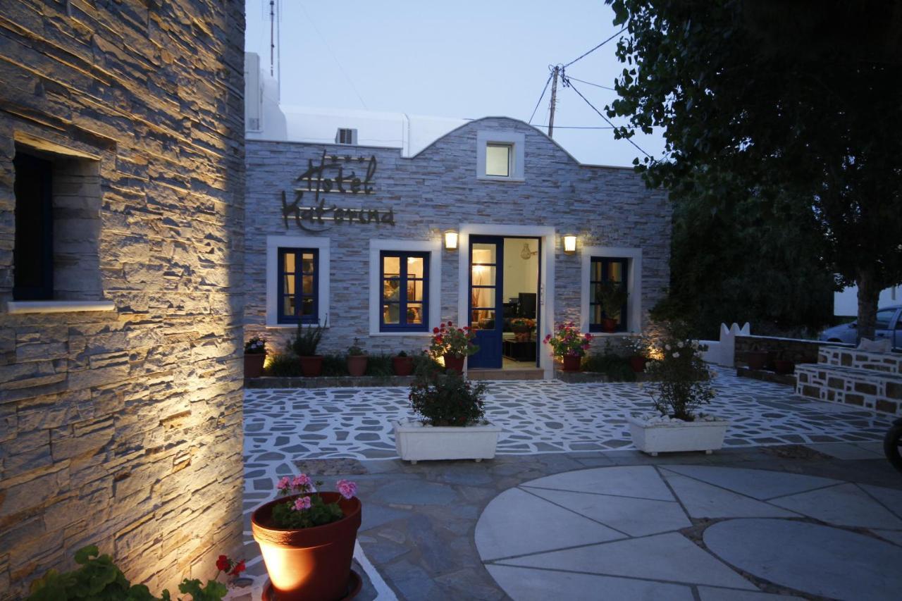 Katerina Hotel Agios Prokopios  Bagian luar foto